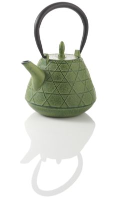 Stitch Green Cast Iron Teapot